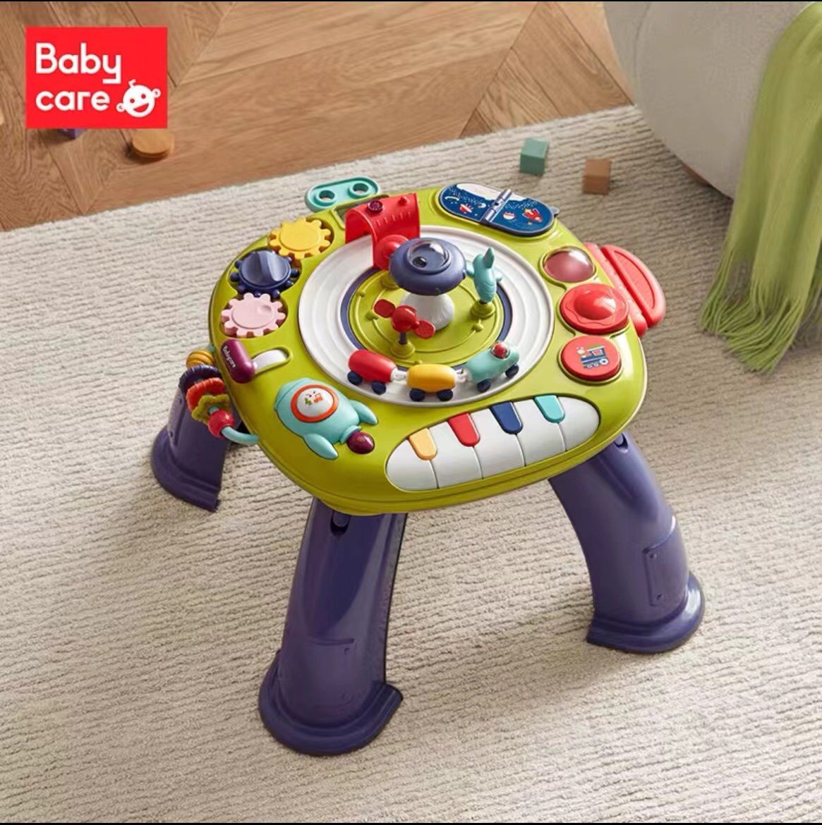 babycare学习桌婴儿早教益智玩具儿童多功能玩具桌多面双语游戏桌,玩具/童车/益智/积木/模型,摇铃,淘宝优惠券,粉丝福利购,淘宝优惠卷
