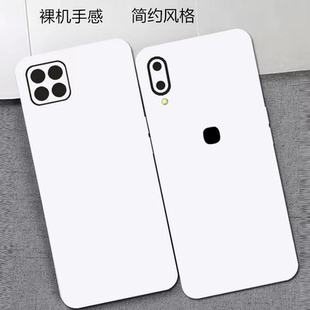适用于红米note10手机包边背膜红米note9pro背贴10x 4g后膜红米note11改色膜9A保护膜K40