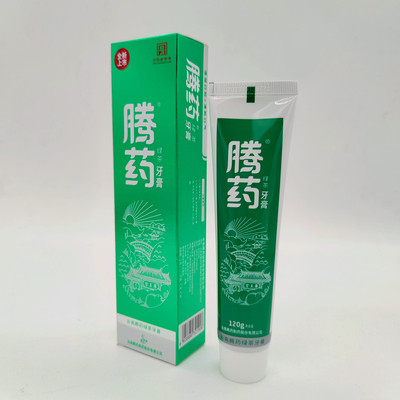腾药绿茶120g草本个人清洁牙膏