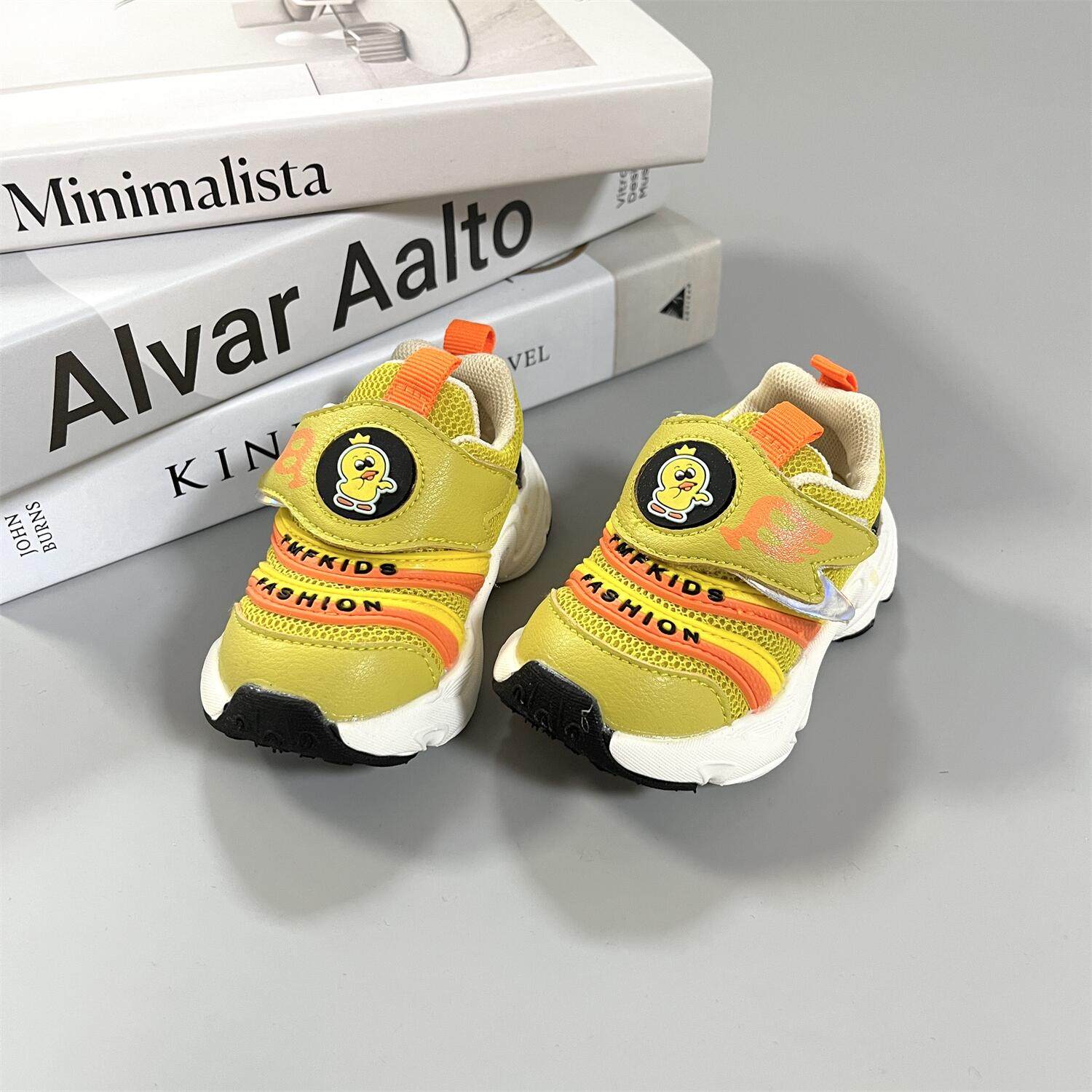 托米福儿小童软底学步鞋网面卡通女童单鞋男童运动鞋eva超轻鞋底