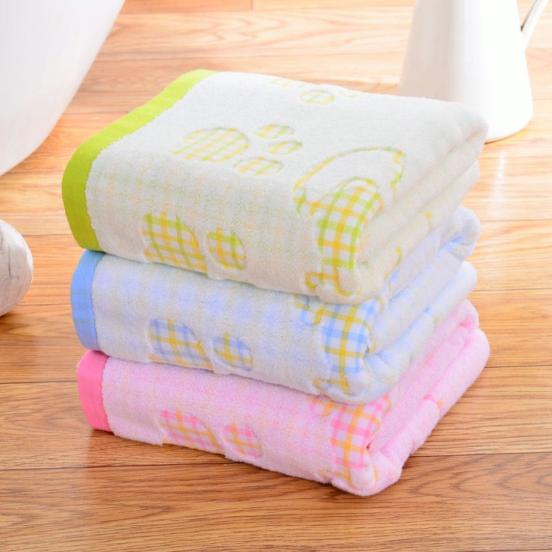 永亮浴巾游泳洗澡擦干纯棉大毛巾儿童柔软全棉浴巾家用洗澡盖被