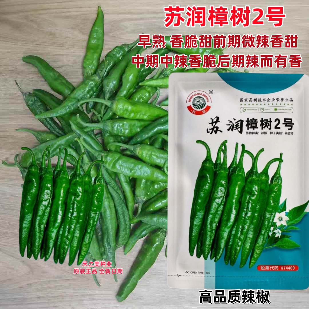 正宗苏润樟树2号辣椒种籽樟树辣椒种子湖南清香农家小辣椒青椒种