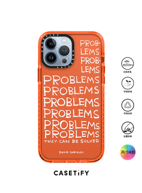 香港代购Casetify Problems解决问题适用iPhone13/12/11Pro/Max
