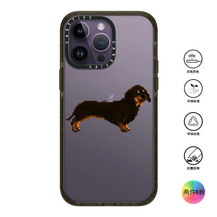 香港代购Casetify  Wiener on the Move狗狗适用iPhone15/14/13/12/Pro/Max手机壳