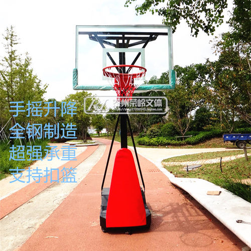 篮球框投篮架升降篮球架成人室外扣篮青少年家用户外训练手摇儿童