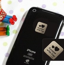 ipad iphone4 防辐射金属贴 手机贴 BZ06 韩国24K镀金 电脑 touch