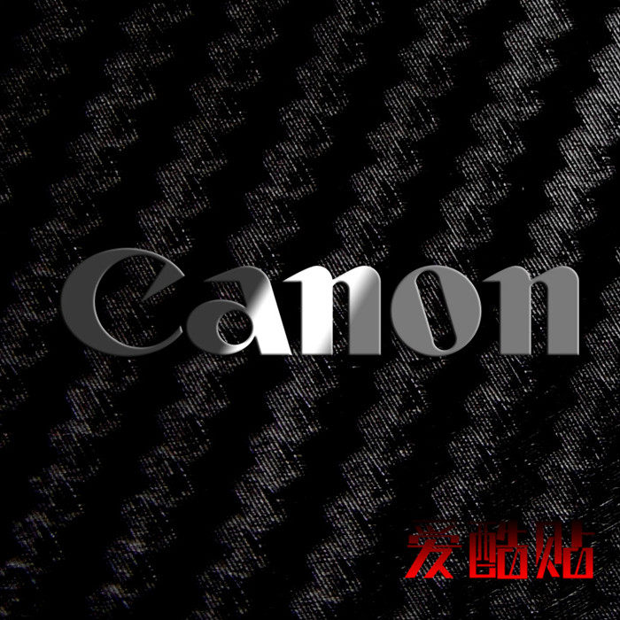 canon标志 佳能logo金属贴手机 单反 微单DIY贴纸