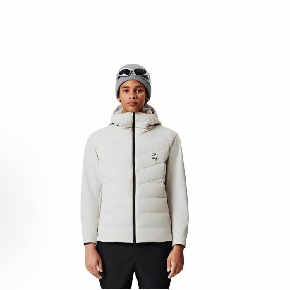 乐卡克le coq sportif 舒适休闲亲肤羽绒服 男款LEM23Q30603