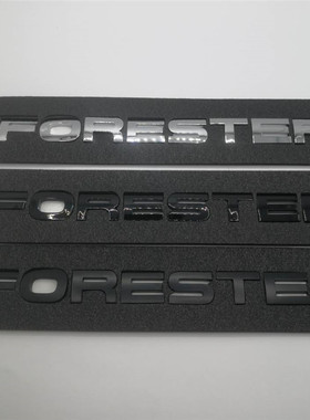 适用森林人车标 翼豹WRX STI FORESTER SUBARU AWD XT尾部标志贴