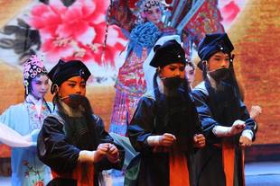 京剧儿童服装出租 三家店戏服租赁 儿童武生戏曲服租借 京剧脸谱