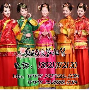 古代夫人服装 秀禾装出租 丫鬟服装 大家闺秀服装出租 媒婆服装