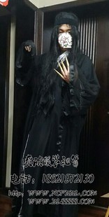 梅超风古装出租武侠人物杨过小龙女服装租借金庸人物小说周芷若