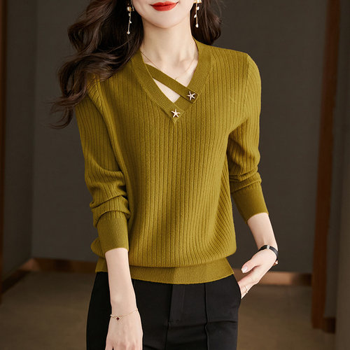 宽松显瘦打底上衣2026年秋冬新款