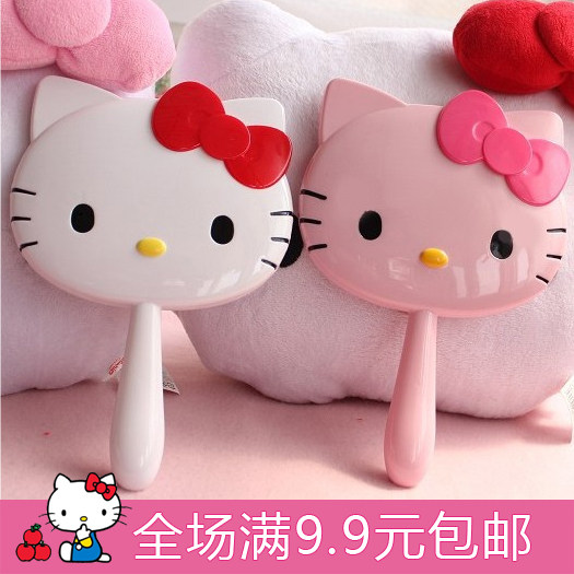 hellokitty凯蒂猫手持化妆镜创意手柄镜子卡通随身可爱美容镜包邮|msdalam kategori keluarga/Alat Pembersihan peribadi, Peralatan pembersihan penjagaan diri, com/Cermin mudah alih, cermin mudah alih - dari Buy2taobao.com untuk memberikan perkhidmatan ejen Taobao profesional membeli