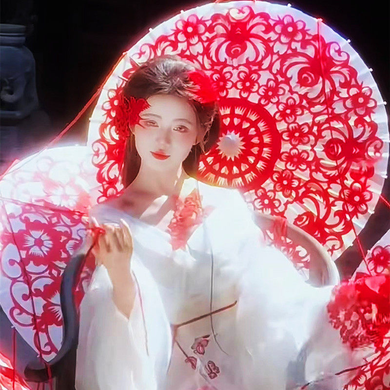 新款剪纸工艺伞中国风古风汉服走秀道具伞古装拍照道具伞,家居饰品,工艺伞,淘宝优惠券,粉丝福利购,淘宝优惠卷