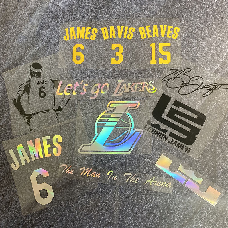 nba湖人球队詹姆斯浓眉安东尼戴维斯队徽logo汽车电动摩托车贴纸