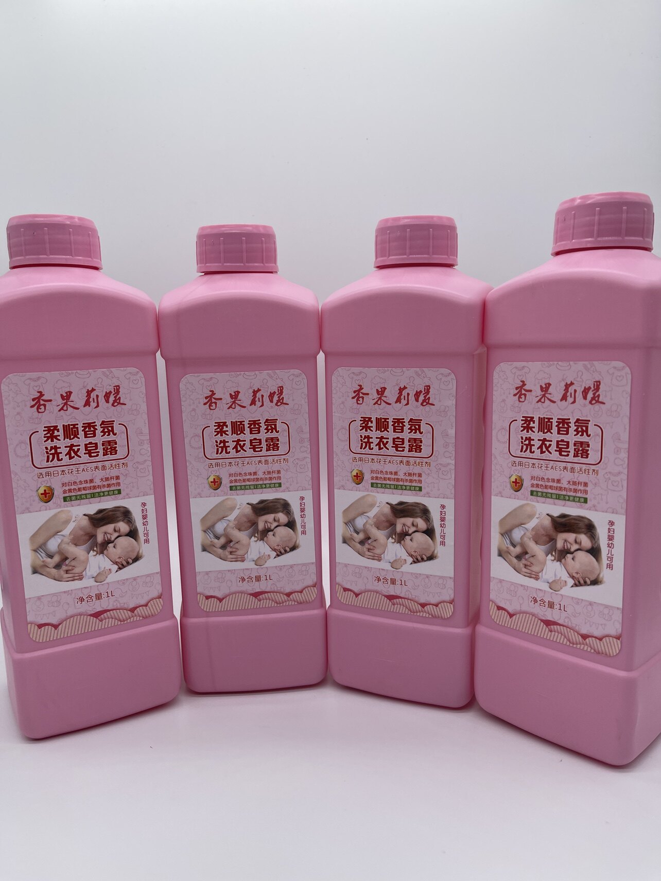 香果莉媛多效除菌洗衣皂露发四瓶