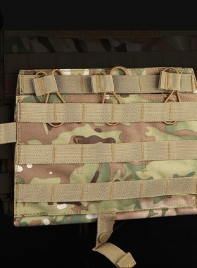 复刻CP JPC2.0三联包 AVS战术背心附件包内置三联MOLLE刺面前面板