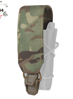 战术单双联快拔功能盒翻盖通用配件 适配虎式9mmAR快拔弹夹包翻盖