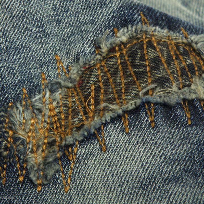 Jeans pour jeunesse pieds Slim GUOGIEE pour printemps - Ref 1465054 Image 4