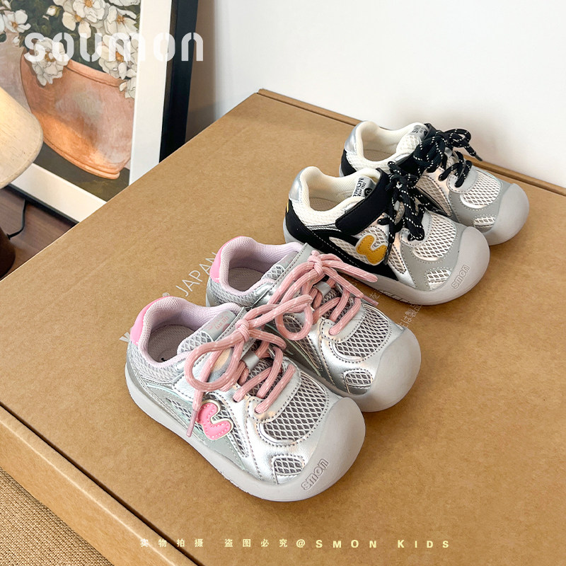 女童板鞋春秋款儿童运动鞋网面透气男童鞋子户外休闲鞋软底宝宝鞋