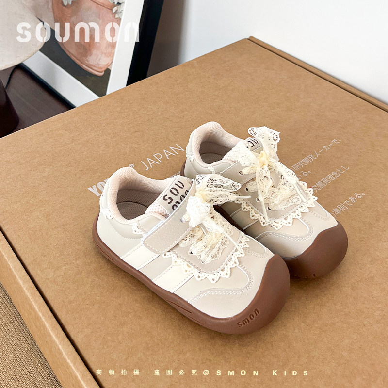 儿童运动鞋软底学步鞋防滑宝宝鞋女童户外休闲阿甘鞋小童平底板鞋