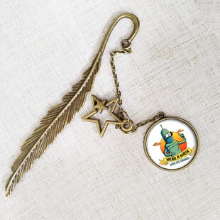 飞出个未来班德莉拉弗莱佐伊博格周边创意定制做金属书签学生礼物