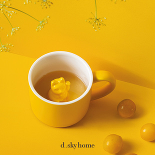 德国进口Donkey招财幸运猫马克杯情侣 办公桌面陶瓷咖啡杯奶茶杯