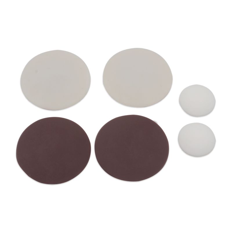 仕达黑白家具止滑保护垫 玻璃垫片桌椅家具脚垫 防滑防磨防划胶粒