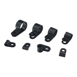 仕达厚款白R型线夹CC0-9系列电源线扣尼龙塑料夹配线固定纽电线卡