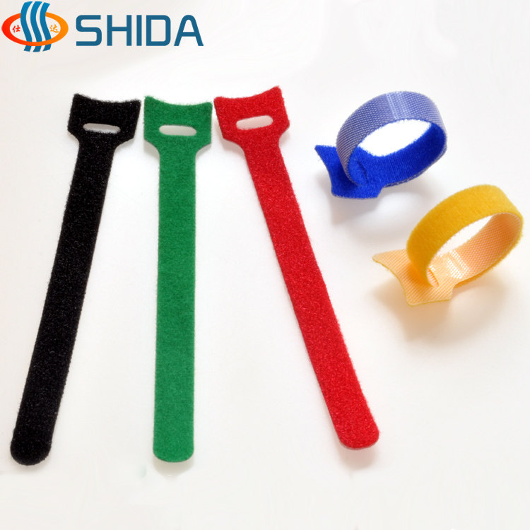 仕达T形魔术贴扎带电脑防丢失理线带电线收纳绑绳线材整理捆扎带