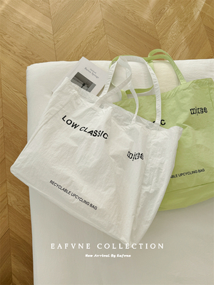 大容量通勤单肩包简约购物袋