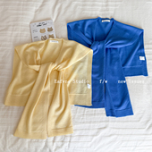 饰坎肩高级感针织搭肩 披肩女装 美利奴羊毛混纺薄款 纯色外搭法式