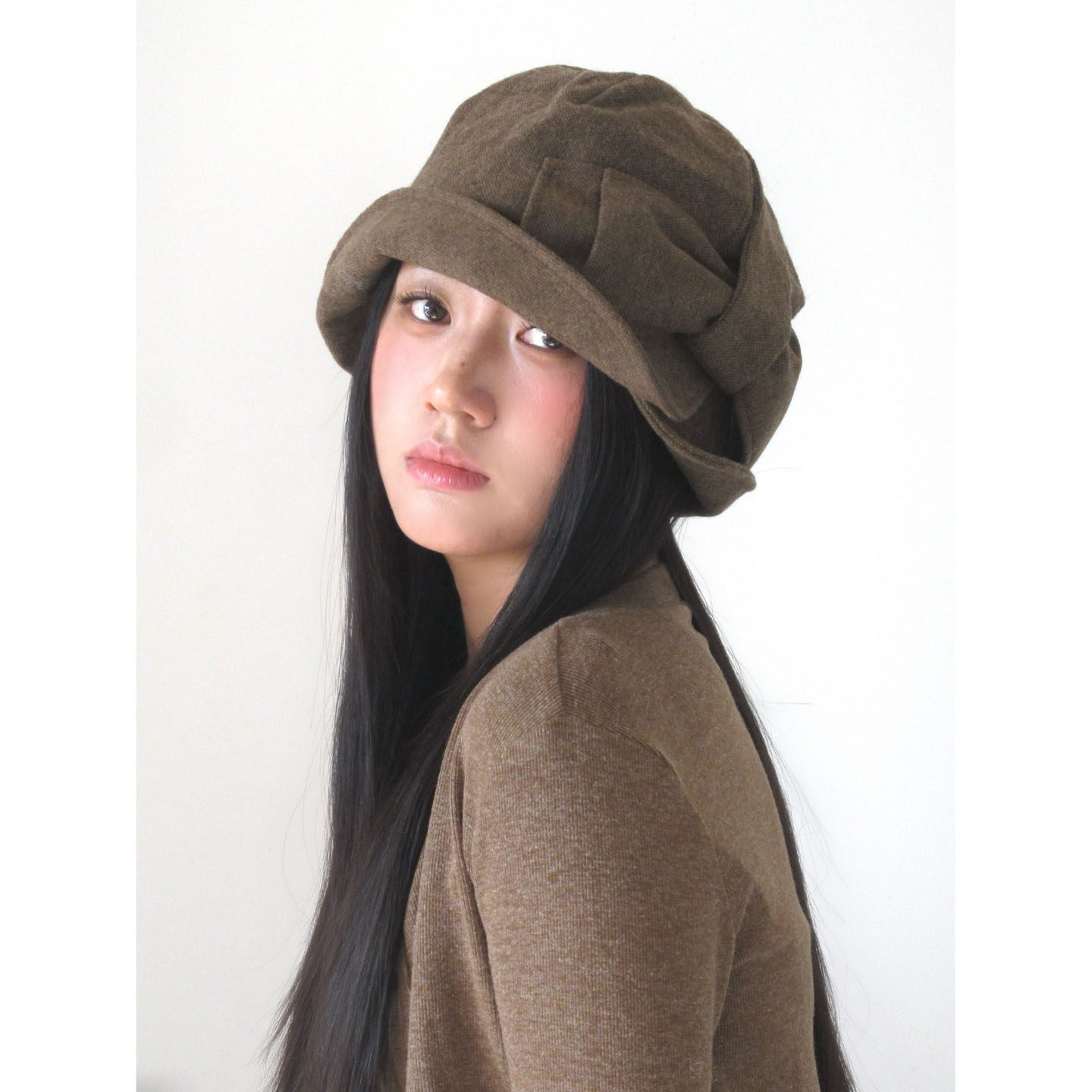 日系秋冬羊毛复古蝴蝶结轻奢卷边设计贵气千金感礼帽设计盆帽百搭,服饰配件/皮带/帽子/围巾,帽子,淘宝优惠券,粉丝福利购,淘宝优惠卷