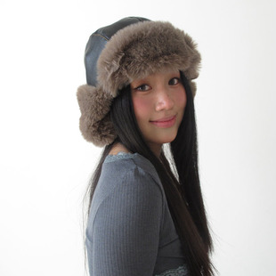 秋冬雷锋帽加厚防寒潮流滑雪复古保暖雪花加绒护耳东北出游帽棉帽