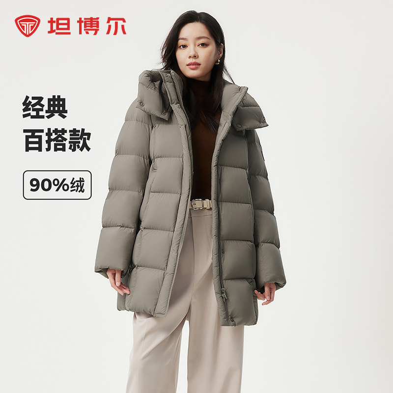 坦博尔冬新款24羽绒服女