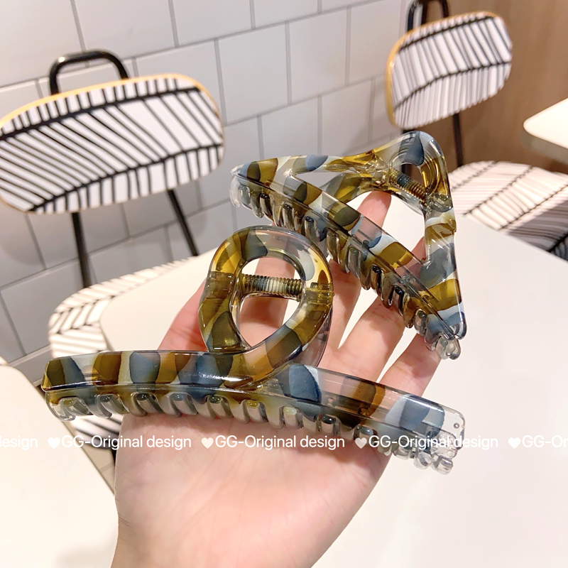 韩国设计师新款抓夹发抓