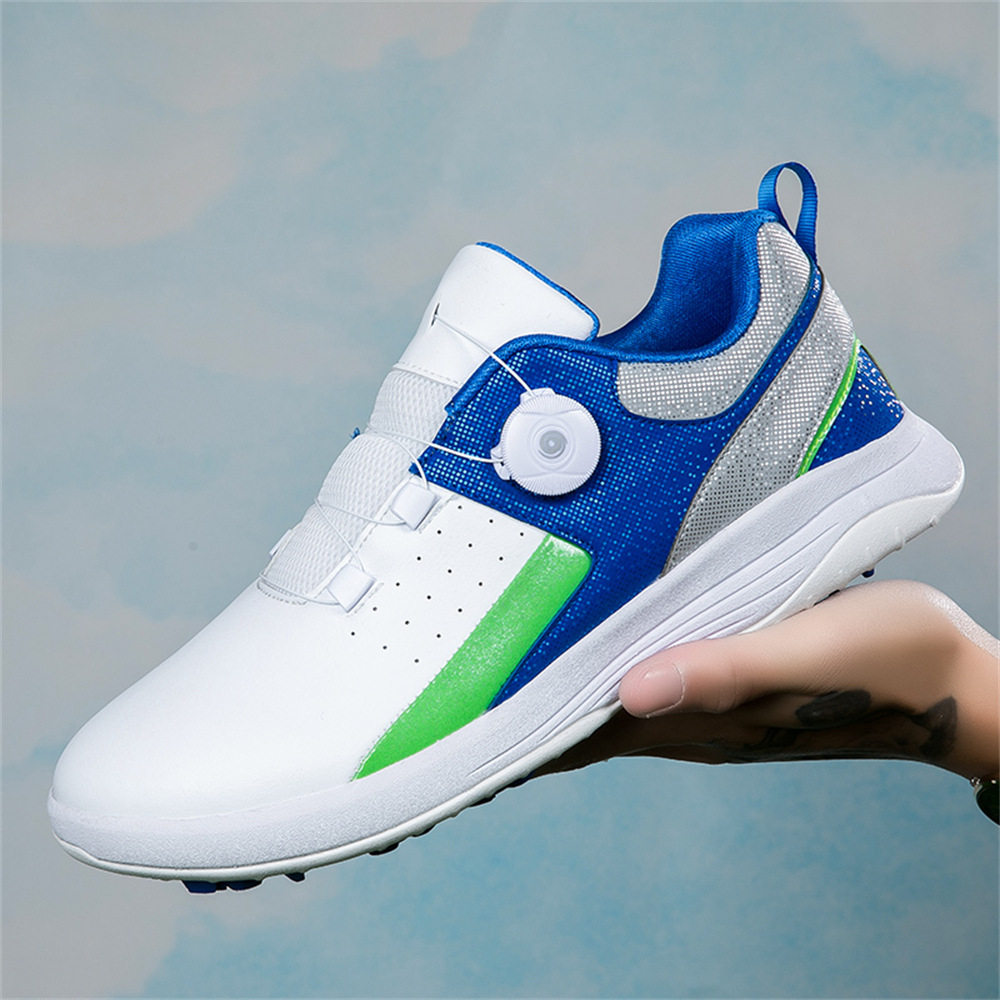 Golfshoes高尔夫男士球鞋旋钮鞋