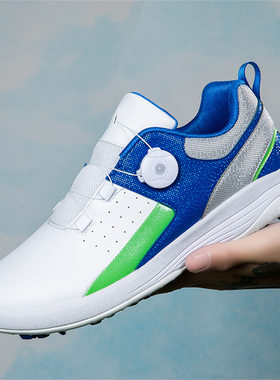 Golfshoes高尔夫男士球鞋旋钮鞋