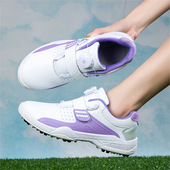 旋钮鞋 女透气运动鞋 带女鞋 防滑无钉鞋 golf shoes高尔夫球鞋