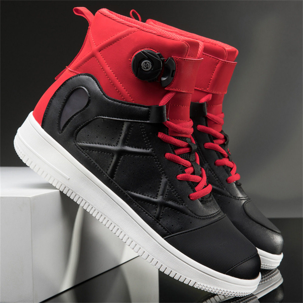 Biker Boots骑行靴子摩托车越野皮面防滑耐磨骑行鞋机车装备35-46