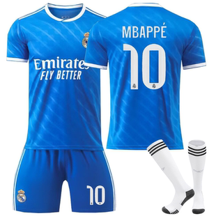 2526新赛季足球服跨境 皇马二客5号贝林7号维尼修斯9号姆巴佩球衣