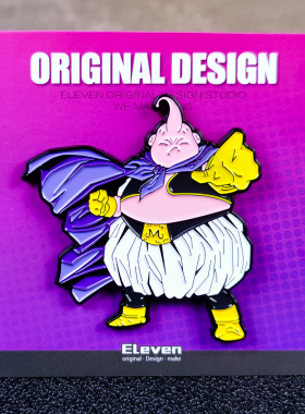 eleven七龙珠魔人布欧金属徽章