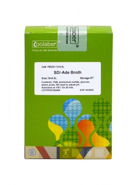 Coolaber/酷来搏 SD Broth 一缺缺陷培养基（不含琼脂）10×0.5L
