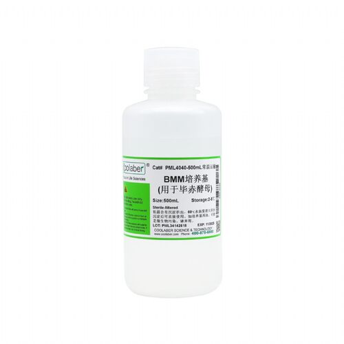 Coolaber/酷来搏 PML4040 BMM培养基（用于毕赤酵母） 500mL