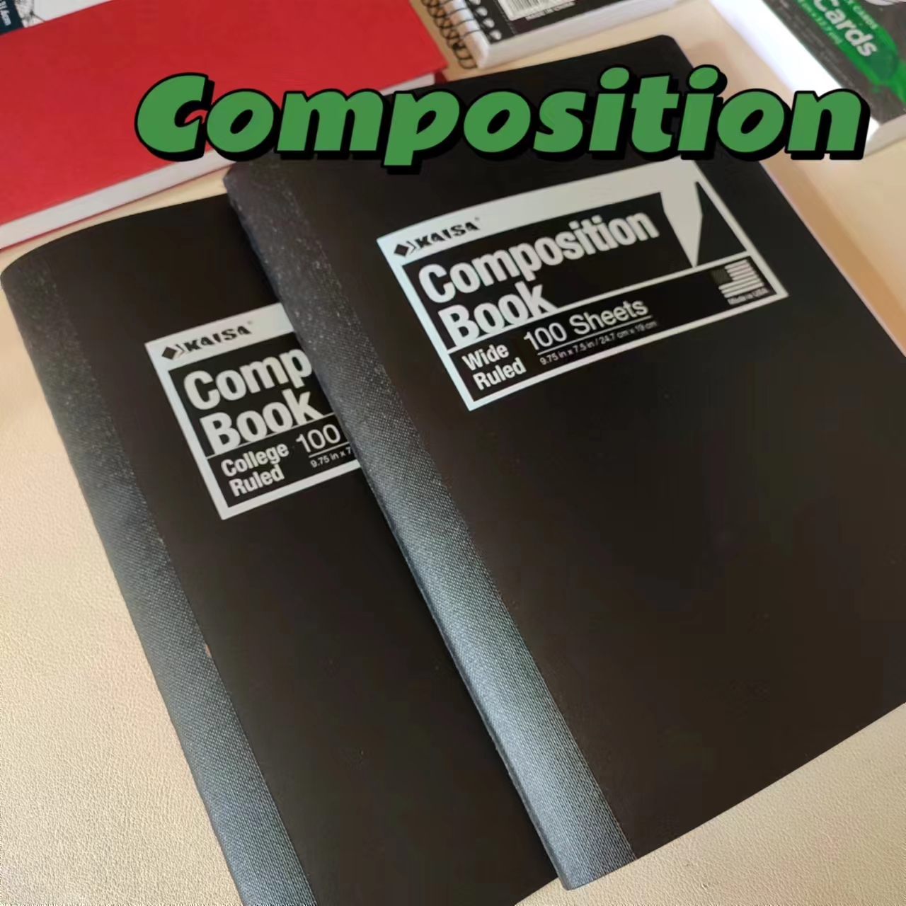 Kaisa彩色PP封面线缝本B5+分栏本