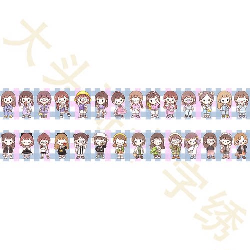 【CZ20331-果酱女孩 长窄针吸】十字绣2026新款工具针吸