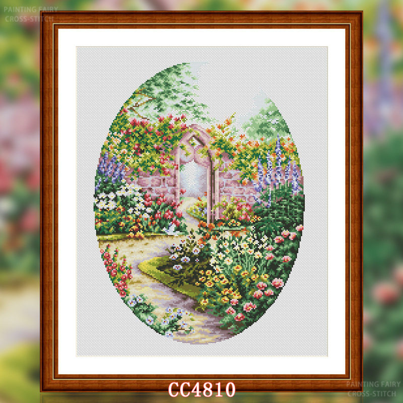 【CC4810-春天的花园】十字绣2026新款客厅餐厅简单新手