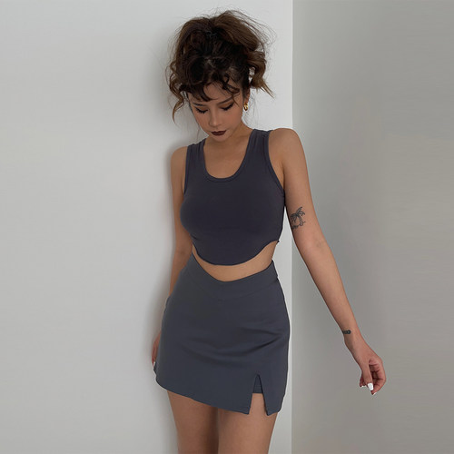 CannedPineapple背心欧美显瘦