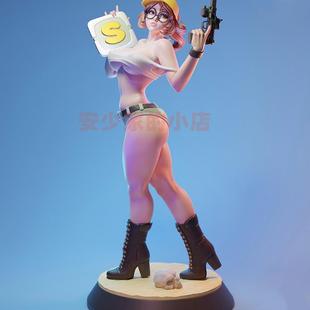 白模 gk白模练手 合金弹头白模动漫拼装分件高精3D打印游戏白模